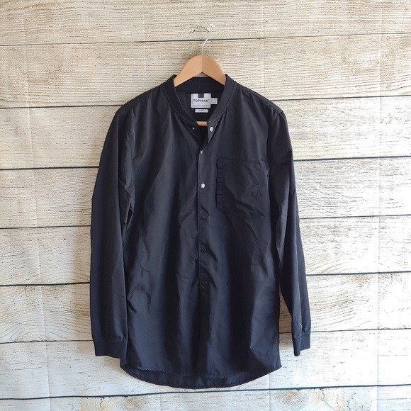 Topman Other - 🌟HP🌟 TOPMAN Longline Button Down Light Jacket M